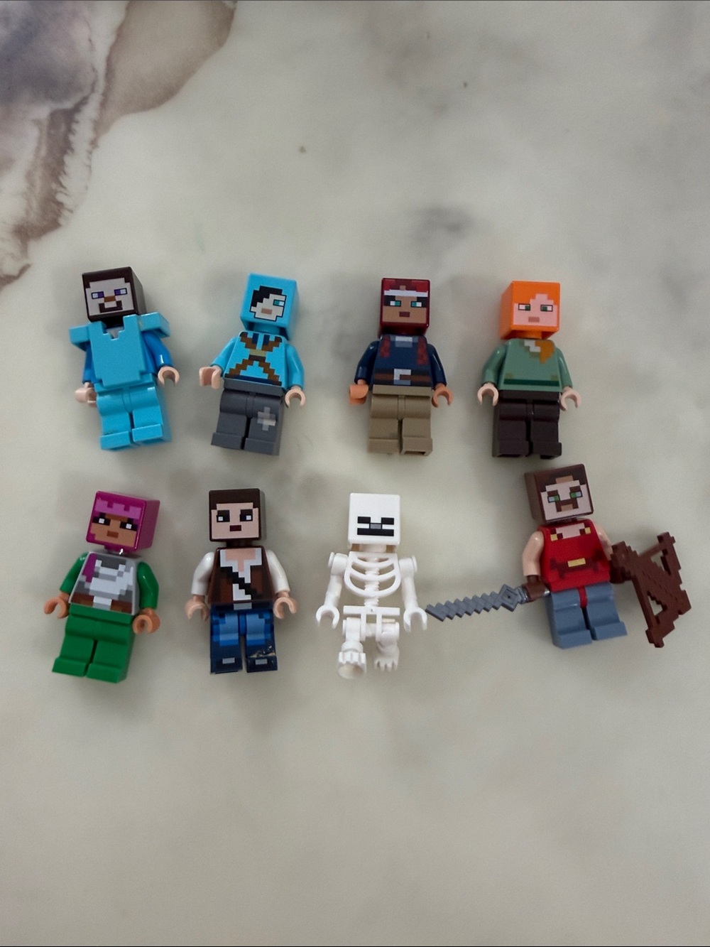 Minecraft-Inspired Kids Mini Lego Set - Assorted Colors - Picture 2 of 2